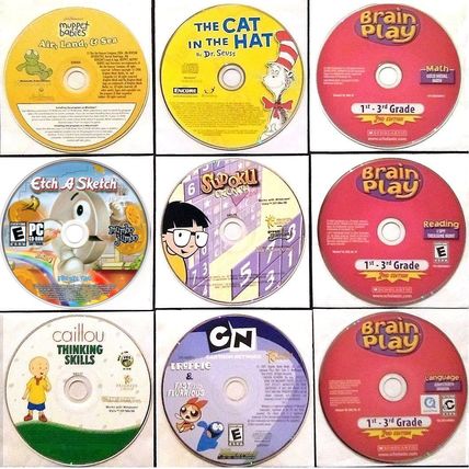KIDS LOT #20 (2006-2007) 9 PC-CDs
