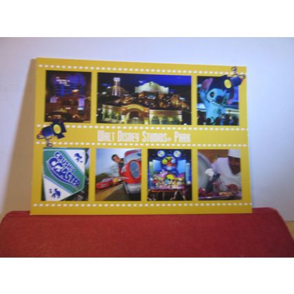 WALT DISNEY STUDIOS, multiview, DISNEYLAND, PARIS, FRANCE unused postcard =