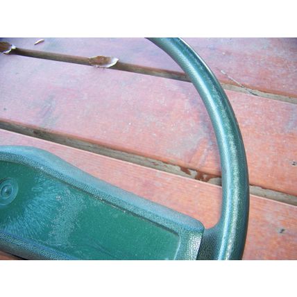 1975 DODGE VAN STEERING WHEEL OEM GREEN #2961241