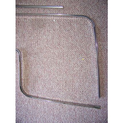 1966 CHRYSLER IMPERIAL REAR SEAT SURROUND TRIM OEM 3 PCS