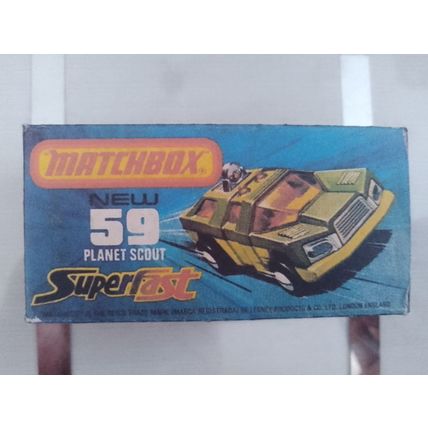 Matchbox Superfast - No59 Planet Scout - Box Only