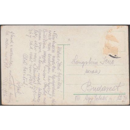 Parliament, Wien I, 1916 - AK