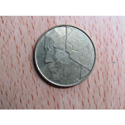 Belgium 1992 5 Frank Belgie (Dutch - Flemish Text) Coin