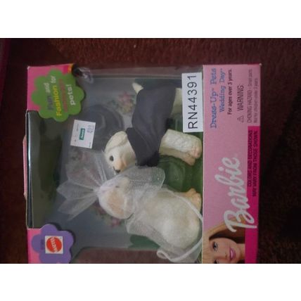 Barbie pet dress up wedding day