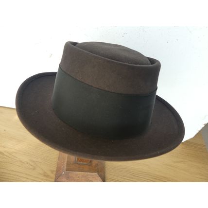 AMERICAN 1950S DOBBS FIFTH AVENUE FEDORA TRILBY PORK PIE HAT