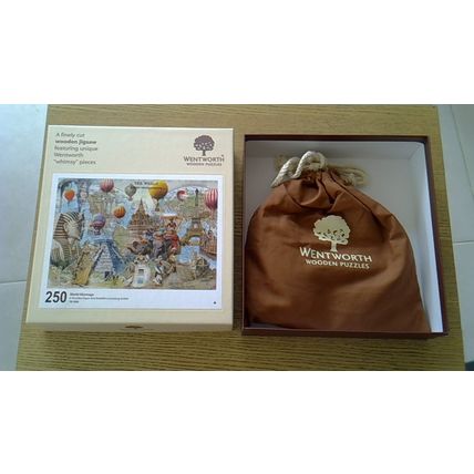 WORLD MONTAGE Wooden Jigsaw (250 Piece) WENTWORTH Wooden Puzzles