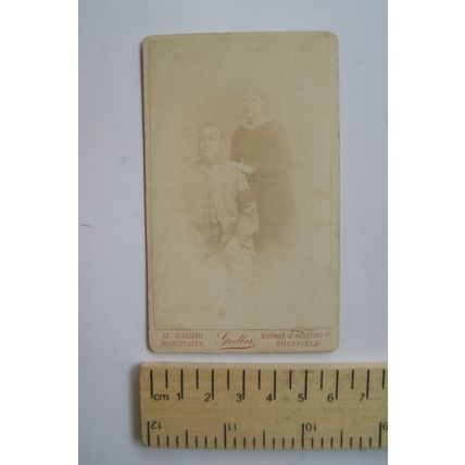 Carte-de-visite Godber, Manchester - couple