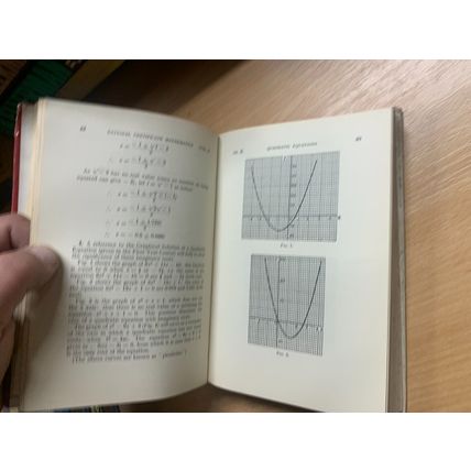 1962 "NATIONAL CERTIFICATE MATHEMATICS" VOLUME 2 HARDBACK BOOK (P3)