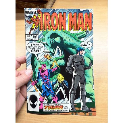 MARVEL COMICS IRON MAN #193 APRIL 1985 (VFN) COMIC (LL)