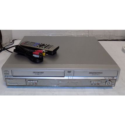 Panasonic DMR-EZ75V DVD Recorder VHS VCR Combo with Remote