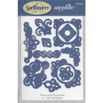 Spellbinders. Fleurs & Flourishes Die Set. Die Cutting Cardmaking Scrapbooking