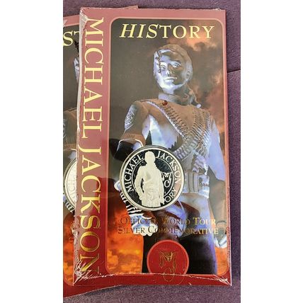 NEW Michael Jackson .999 Silver 1 oz Round King of Pop Music 1996-97 World Tour!