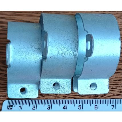 Capacitor Clamp 35mm dia 19mm high 3 off