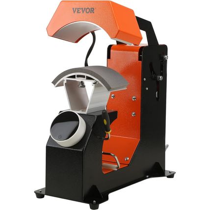 VEVOR 3-In-1 Auto Hat Heat Press Machine for Caps - No Crease, Automatic Release