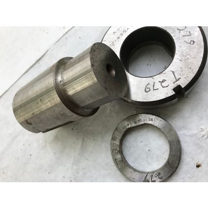 WILSON WT 1.635"X1.581" THICK TURRET SINGLE D PUNCH/DIE