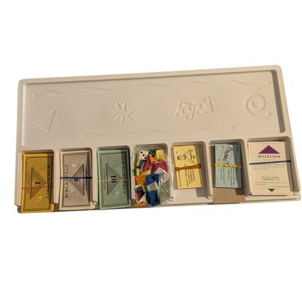 Bibleopoly Monopoly A Biblical Game Of Fun & Faith Board Complete Build A Church