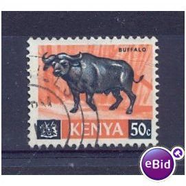 Kenya.SG26 50c African Buffalo.Paper NOT checked.Fine Usd.n11
