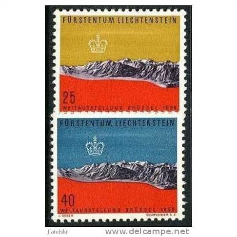 1958 Michel 369/370 - MNH (**)
