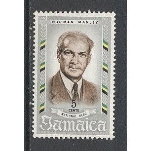 SG300 5c Norman Manley.Mounted Mint.StampexAut14