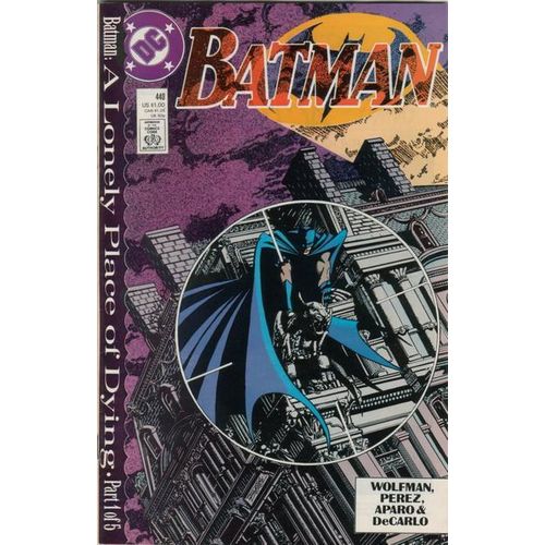 Batman (1940) #440 "A Lonely Place of Dying, Chapter 1 Suspects" DC Comics