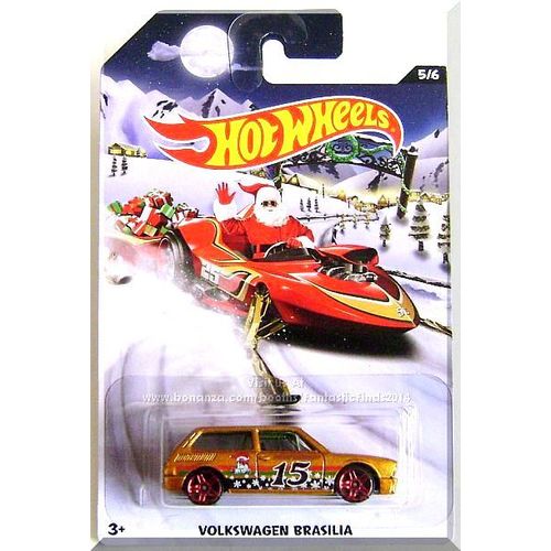 Hot Wheels - Volkswagen Brasilia: Holiday Hot Rods #5/6 (2015) *Gold / Walmart*