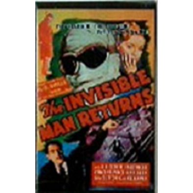 Movie Magnet CLASSIC 2.75"x1.75" INVISIBLE MAN RETURNS h.g. wells 1940