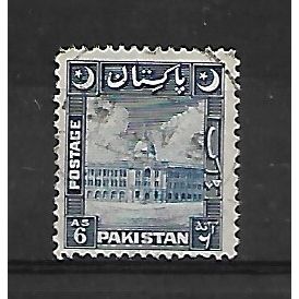 Pakistan.SG48 6a Karachi Port Trust (Blue).Fine Used.Apr20
