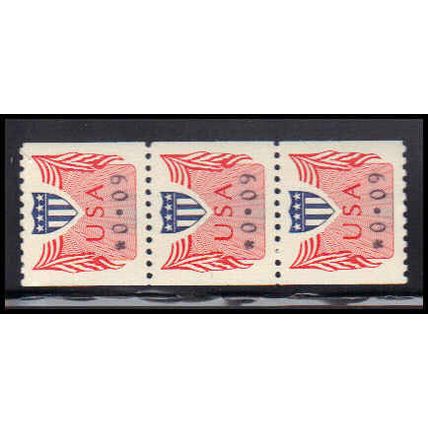 CVP31 9c Shield Very Fine MNH Dry Gum Strip of 3 PA5156