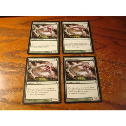 Magic the Gathering, MTG, 9-cards, 1993-2009, VASTWOOD GORGER