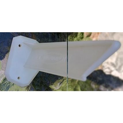 Tupperware wall/cupboard fixed Lid Holder, 490-15, vintage retro mid century