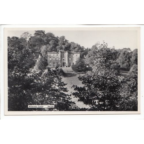 Willersley Castle Cromford Derbyshire RP Postcard 1396