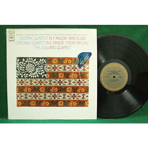 Juilliard Quartet - Dvorak: Qt. In F Major/Smetana: Qt. In E Minor - MS 7144-NM