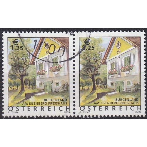 ÖSTERREICH AUSTRIA [2003] MiNr 2418 ( O/used ) [01] 2er