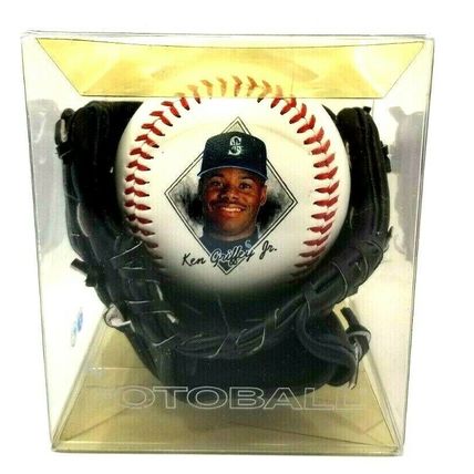 Ken Griffey Jr. Souvenir Baseball & Mini Glove By Fotoball (G16)
