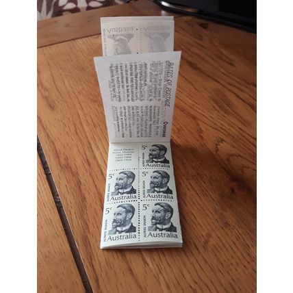 AUSTRALIA AB25 1969 PRIME MINISTERS $1 BOOKLET CONDITION MINT