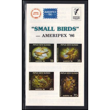 Event Phamplet AMERIPEX '86 (No Stamp) Box0348