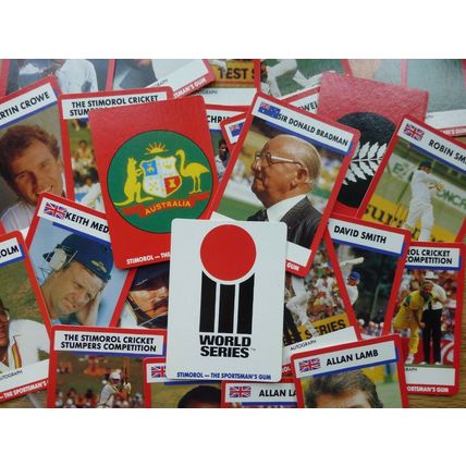 Stimorol Gum Cricket Trade Cards 1990 - Choose The Numbers You Need