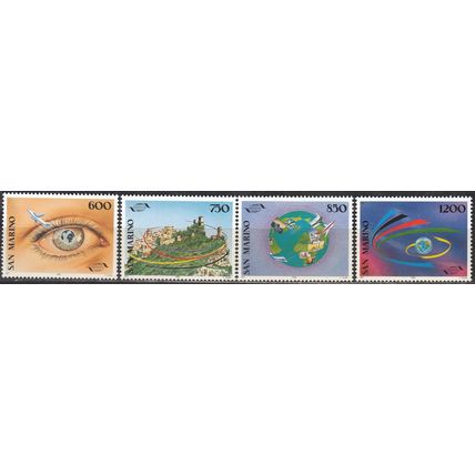 San Marino 1995 Michel 1611 - 1614 Neuf ** Cote (2006) 3.20 Euro Tourisme