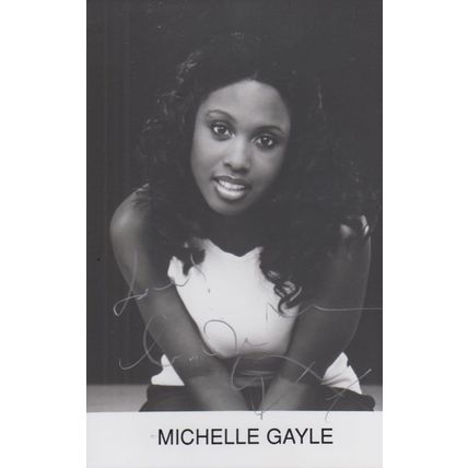 Michelle Gayle Hattie Tavernier Eastenders Stunning Hand Signed Photo