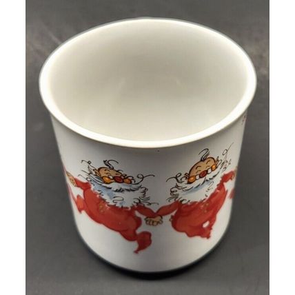 1983 Wallace Berry & Co. Collectors Mug Santa Claus Coffee Cup Vintage (Z27D)