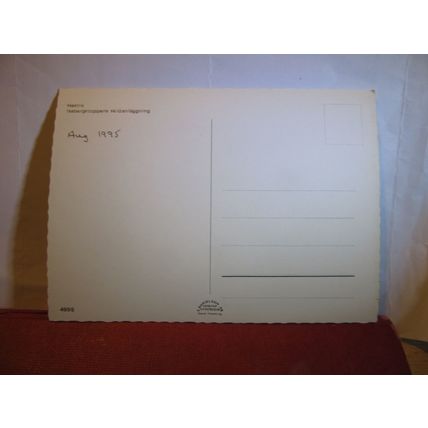 ISABERG, HESTRA, SWEDEN unused postcard dated 1995 #