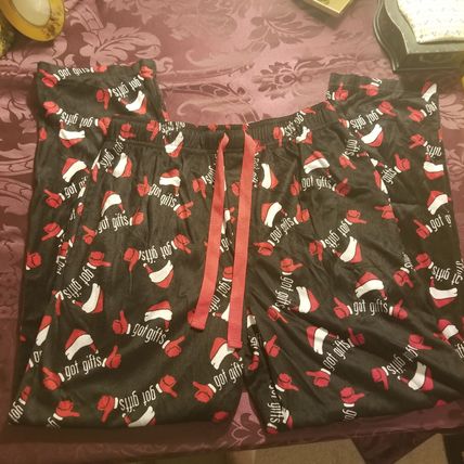Varsity Sleepwear PJ Pants + L + Holiday