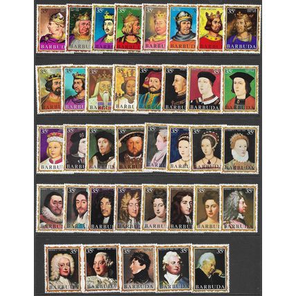 BARBUDA 1970/1971 SG 42/78 - MNH (**)