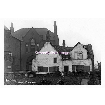pu1787 - Sheffield - Fosters Old Farm Cottages on Atterfield Common - print 6x4