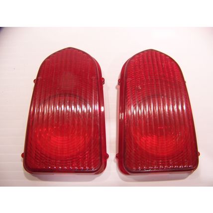 1949 GM TAILLIGHT LENSES OEM PAIR #5937861 GUIDE R-19