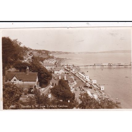 EA 8 SHANKLIN FROM RYLSTONE GARDENS