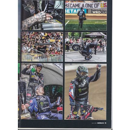 Speedway Star : July 2 , 2022. Polish SGP preview. Tai Woffinden testimonial