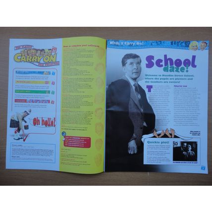 Carry On Teacher Magazine & DVD The Classic Film Collection Issue 25 2004