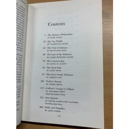 1964 YOUNG FOLKS SHELF OF BOOKS "GIFTS FROM THE PAST" VOL 10 HARDBACK BOOK (P5)