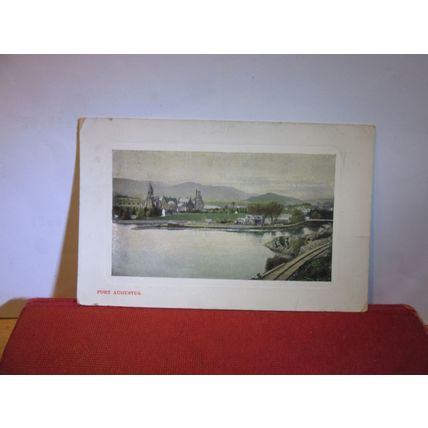 FORT AUGUSTUS, SCOTLAND used antique postcard National Series 1905 pm =